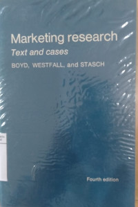 Marketing research : text and cases