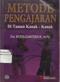 Metode Pengajaran Di Taman Kanak-Kanak