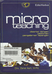 Micro Teaching disertai dengan pedoman pengalaman lapangan