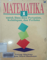 Matematika untuk ilmu-ilmu pertanian, kehidupan, dan perilaku