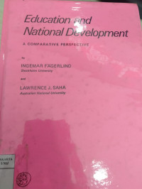 Education and national development: a comparative perspective