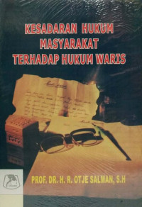 Kesadaran Hukum Masyarakat Terhadap Hukum Waris