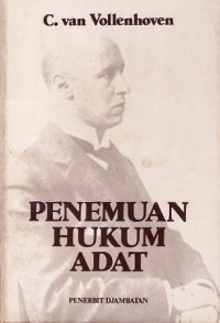 Penemuan hukum adat