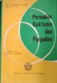 Persoalan reklame dan penjualan