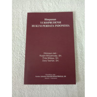 Himpunan Yurisprudensi Hukum Perdata Indonesia