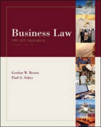 Business law: with UCC applications