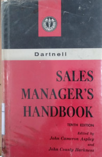 The sales manager's handbook