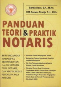 Panduan Teori dan Praktik Notaris