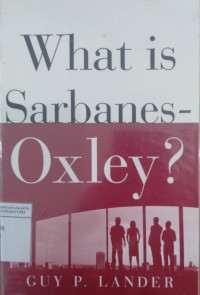 What is Sarbanes-Oxley?