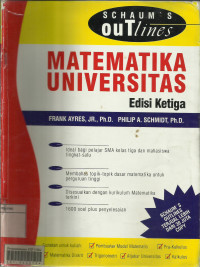 Schaum's Easy Outlines Matematika Universitas