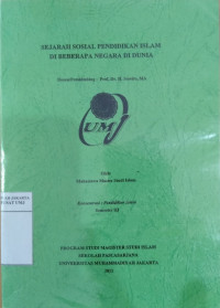 Sejarah sosial pendidikan Islam di beberapa negara di dunia