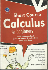 Short Course Calculus for Beginners