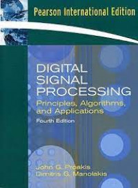 Digital signal processing: principles, algorithms, and applications