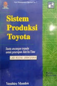 Sistem produksi Toyota buku pertama