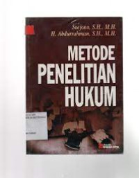 Metode Penelitian Hukum