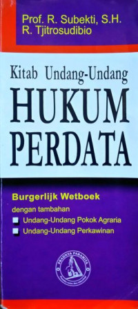 Kitab Undang-undang Hukum Perdata