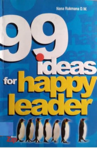 99 Ideas happy leader