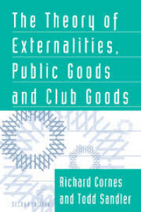 The theory of externalites, public goods, and club goods