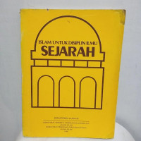 Islam Untuk Disiplin Ilmu Sejarah