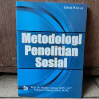 Metodologi penelitian sosial