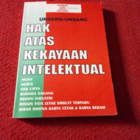 Undang-undang Hak Atas Kekayaan Intelektual