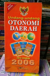 Undang-undang Otonomi Daerah