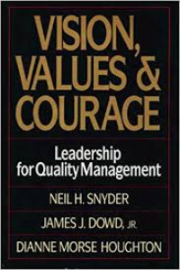 Vision, values, and courage: leadership for quality management