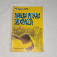 Hukum Pidana Indonesia