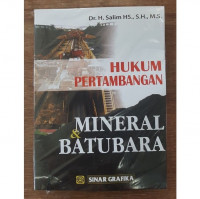 Hukum Pertambangan Mineral dan Batubara