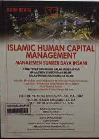 Islamic human capital manajemen