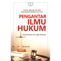 Pengantar Ilmu Hukum: Introduction to Legal Science