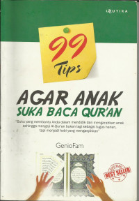 99 Tips Agar Anak Suka Baca Qur'an