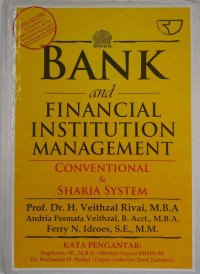 Bank and financial institution management: conventional & sharia system