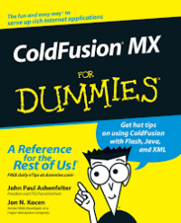coldfusion MX For Dummies