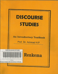 discourse studies (an introductory text)