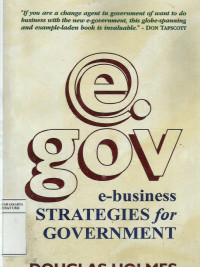 E gov: e-business strategies for government