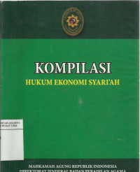 Kompilasi hukum ekonomi syari'ah