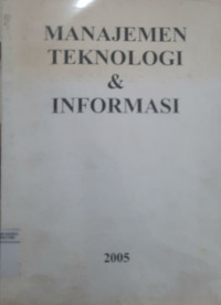 Manajemen teknologi & informasi