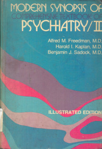 Modern synopsis of comprehensive textbook of psychiatry II