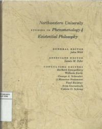 Northwestern university studies In phenomenology & existential philosophy