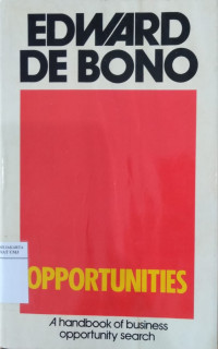 Opportunities: a handbook of business opportunity search