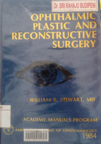 Ophthalmic plastic and reconstructive surgery
