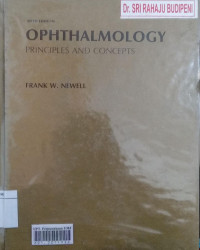 Ophthalmology principles and concepts
