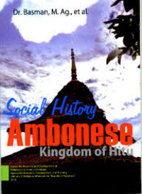 Social history Ambonese kingdom of Hitu