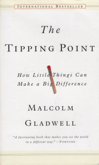 The tipping point: how little things can make a big defference