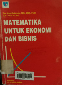 Matematika Untuk Ekonomi dan Bisnis