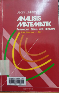 Analisi matematik : penerapan bisnis dan ekonomi jilid 1