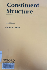 Constituent Structure : Second Edition