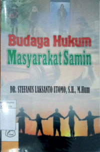Budaya hukum masyarakat Samin