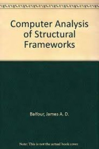 Computer analysis of structural frameworks